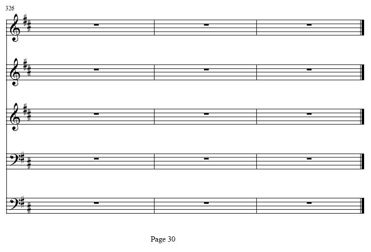 b小调单簧管与弦乐五重奏其它曲谱（图30）