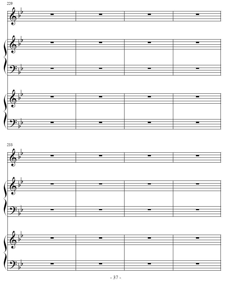 吉普赛之歌（小号+双钢琴）其它曲谱（图37）