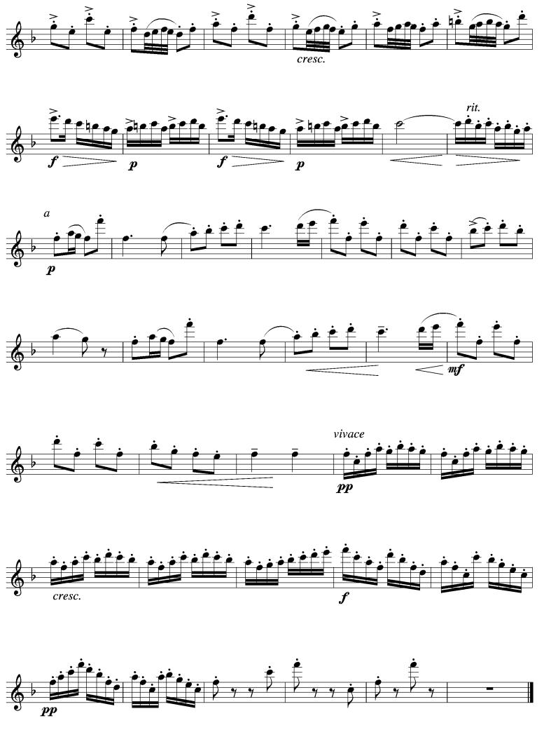 坦布兰鼓（长笛谱）其它曲谱（图2）