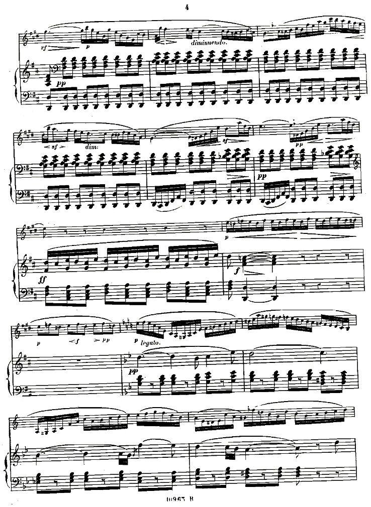 Klose Souvenir a Romero（单簧管+钢琴）其它曲谱（图3）