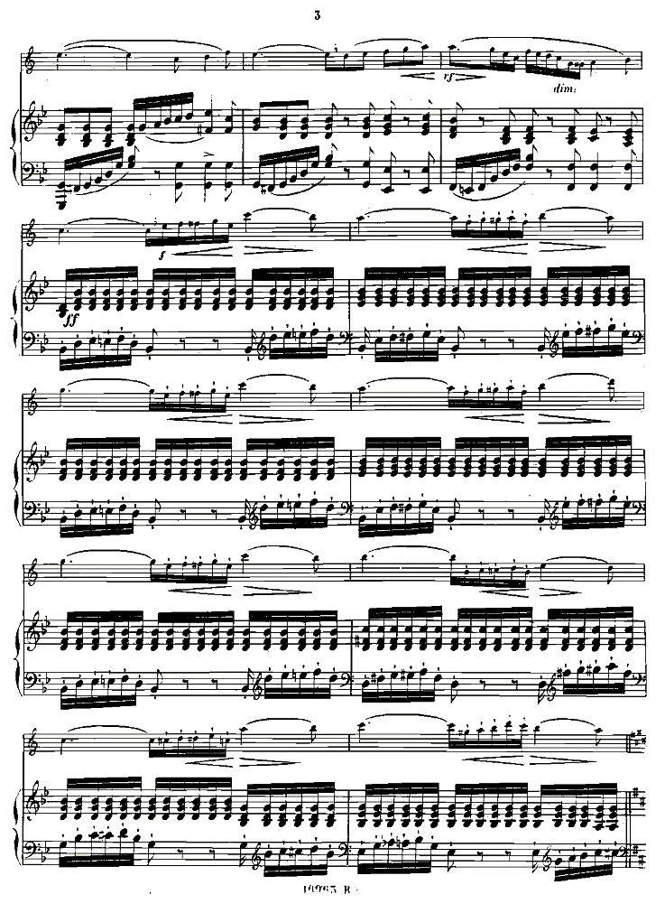 Klose Souvenir a Romero（单簧管+钢琴）其它曲谱（图2）