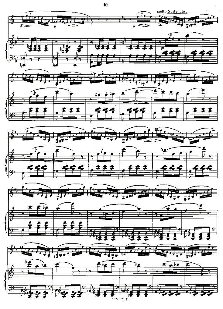 Klose Souvenir a Romero（单簧管+钢琴）其它曲谱（图9）
