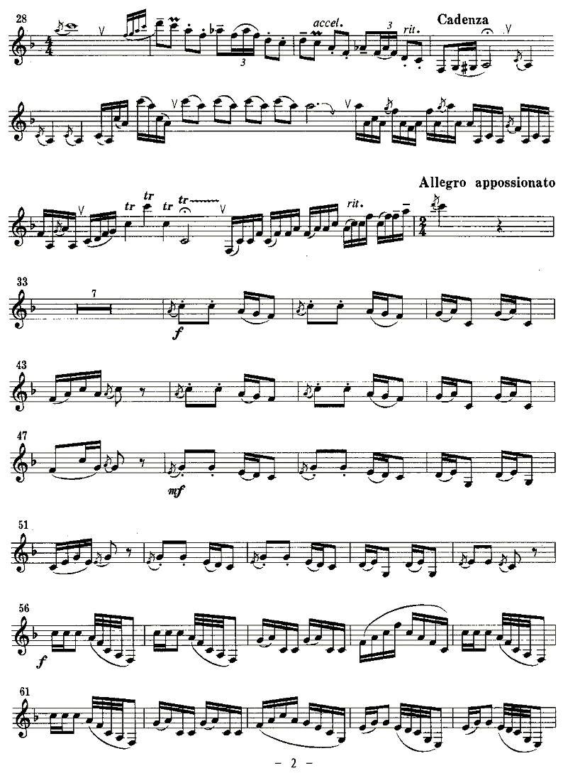 苗家的节日（单簧管）其它曲谱（图2）