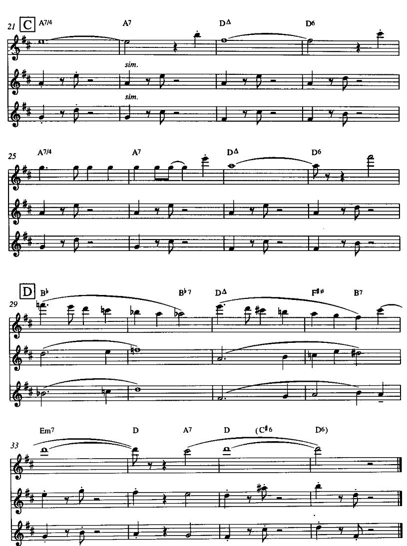 跳跃的狐狸（长笛三重奏）其它曲谱（图2）