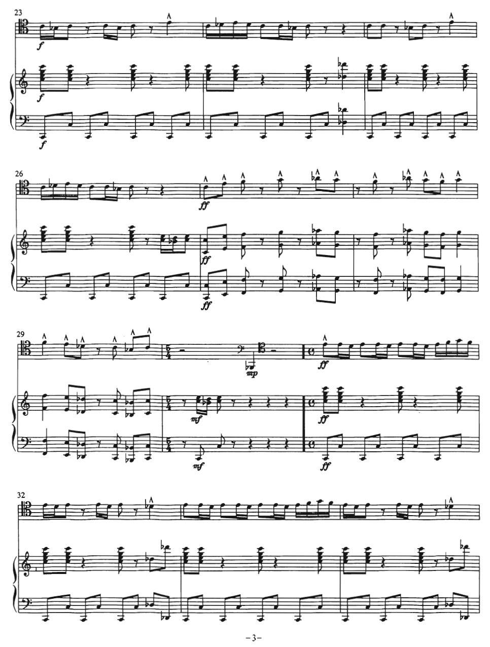 Los Bandidos（长号+钢琴）其它曲谱（图3）