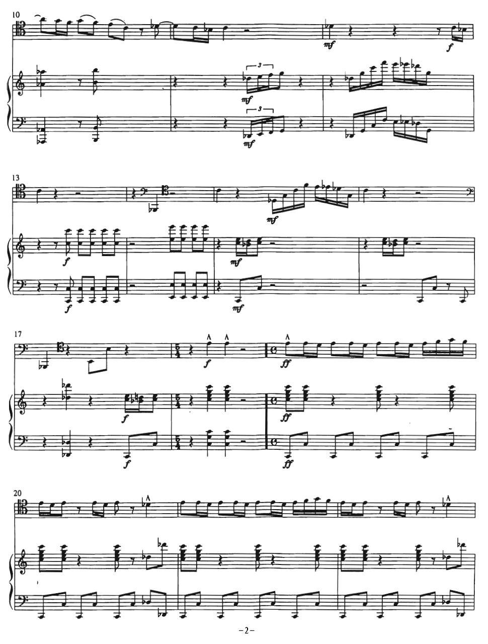 Los Bandidos（长号+钢琴）其它曲谱（图2）
