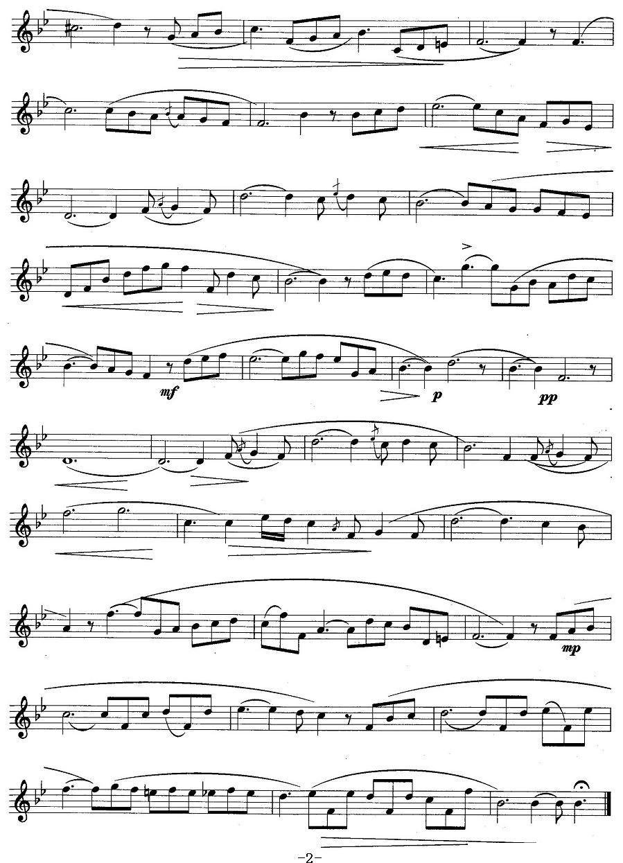 基本音型练习曲第二十六首其它曲谱（图2）