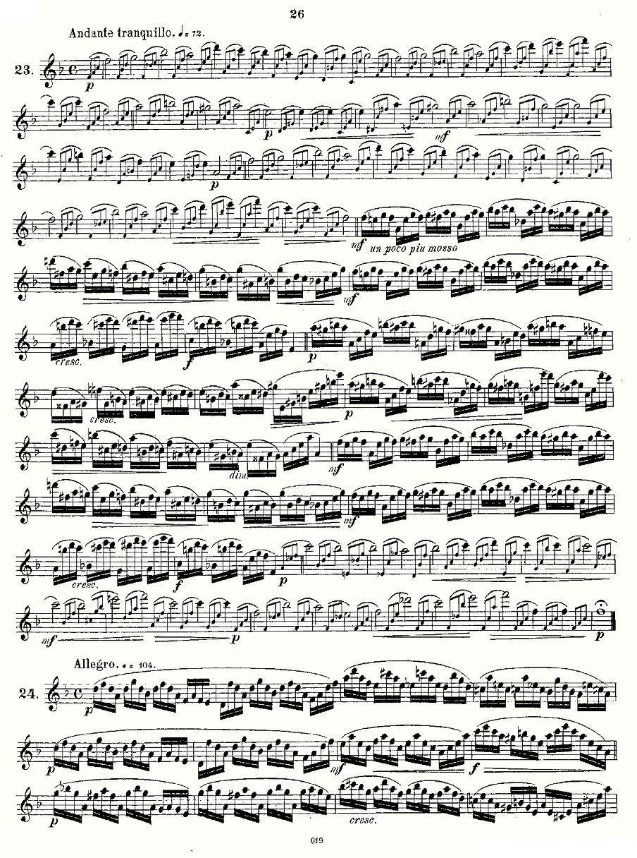 24 instructive Uebungen.Op.30（13—24）其它曲谱（图15）