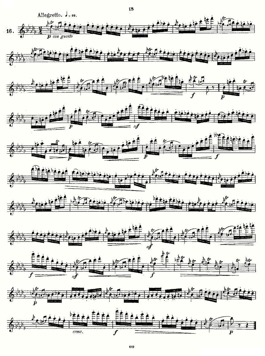 24 instructive Uebungen.Op.30（13—24）其它曲谱（图7）
