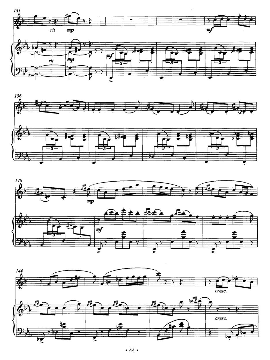 春花之舞（单簧管+钢琴）其它曲谱（图8）
