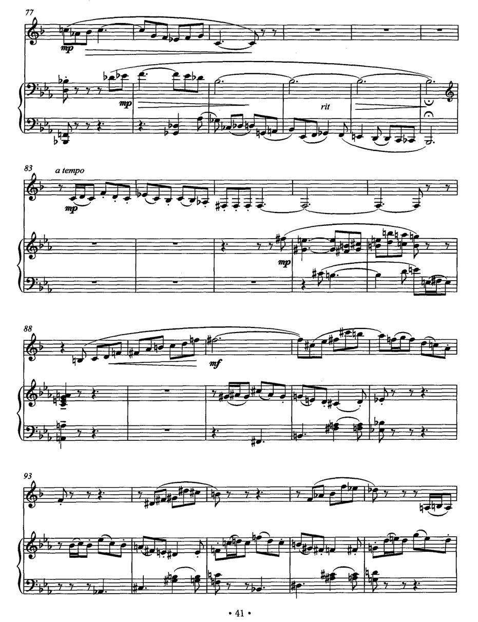 春花之舞（单簧管+钢琴）其它曲谱（图5）