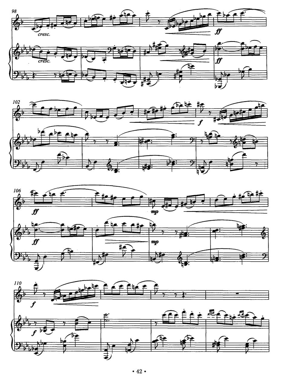 春花之舞（单簧管+钢琴）其它曲谱（图6）