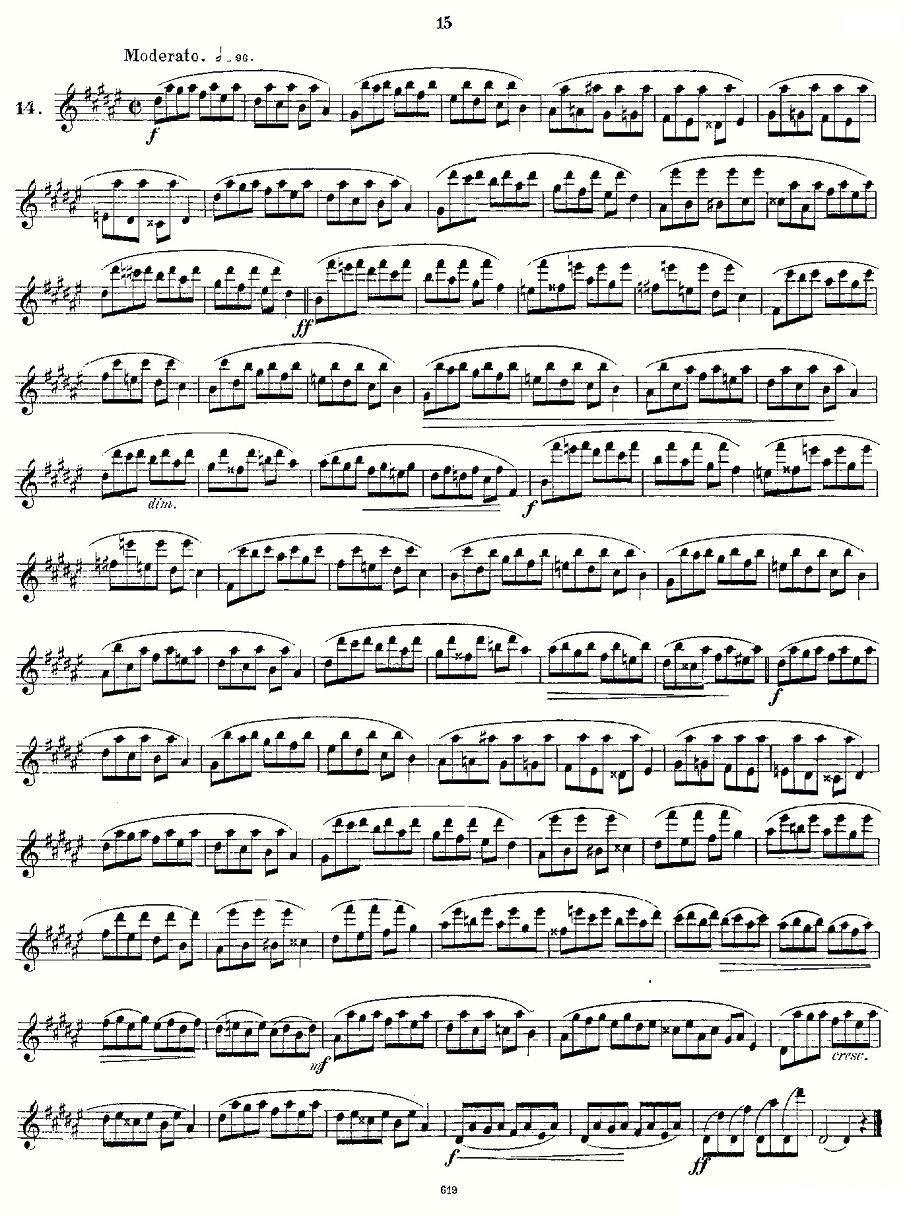 24 instructive Uebungen.Op.30（13—24）其它曲谱（图4）