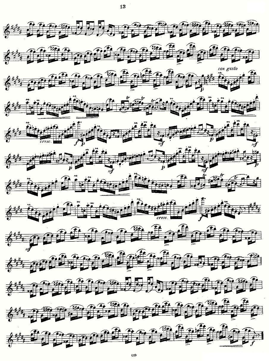 24 instructive Uebungen.Op.30（13—24）其它曲谱（图2）
