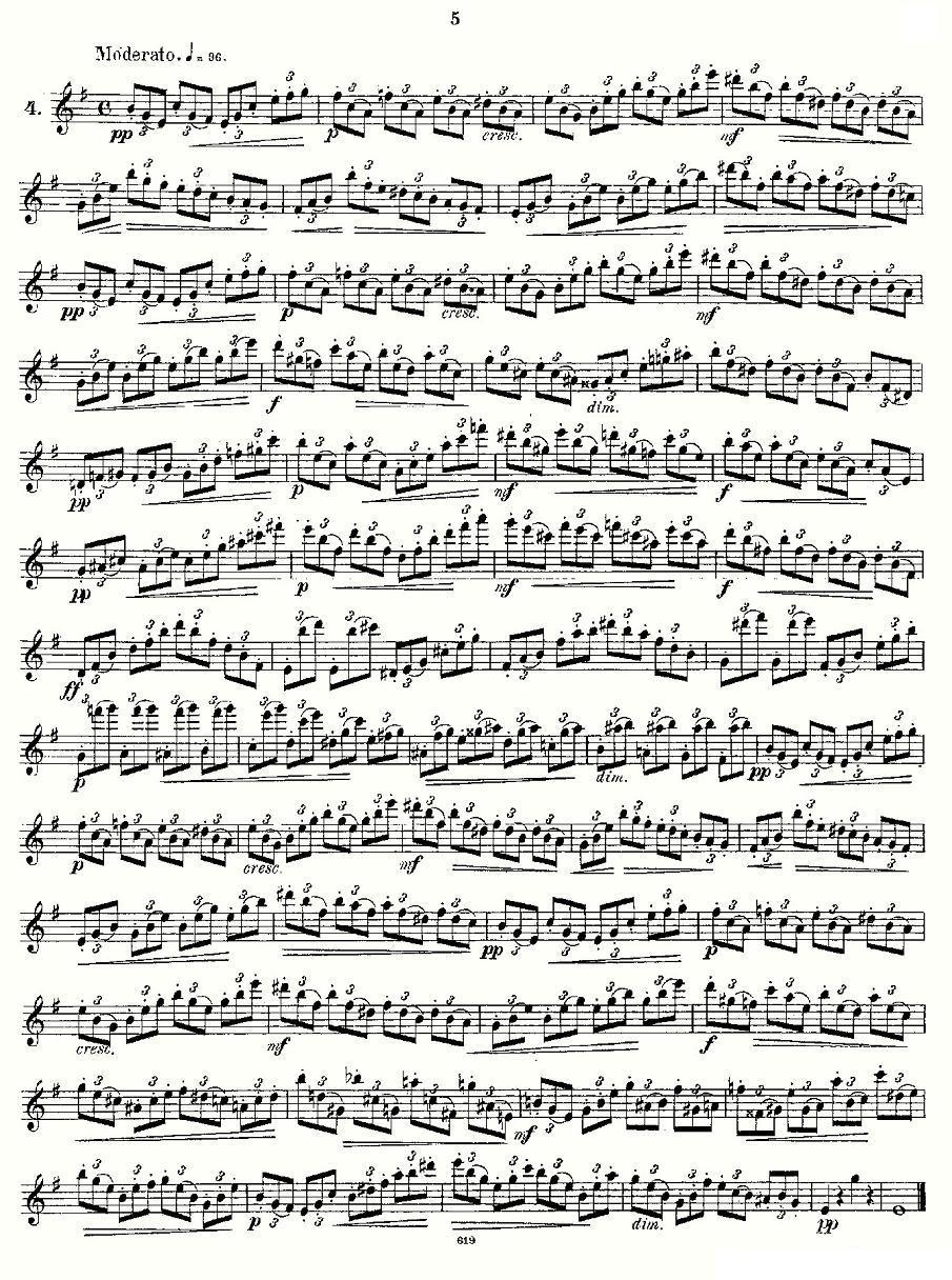 24 instructive Uebungen.Op.30（1—12）其它曲谱（图5）