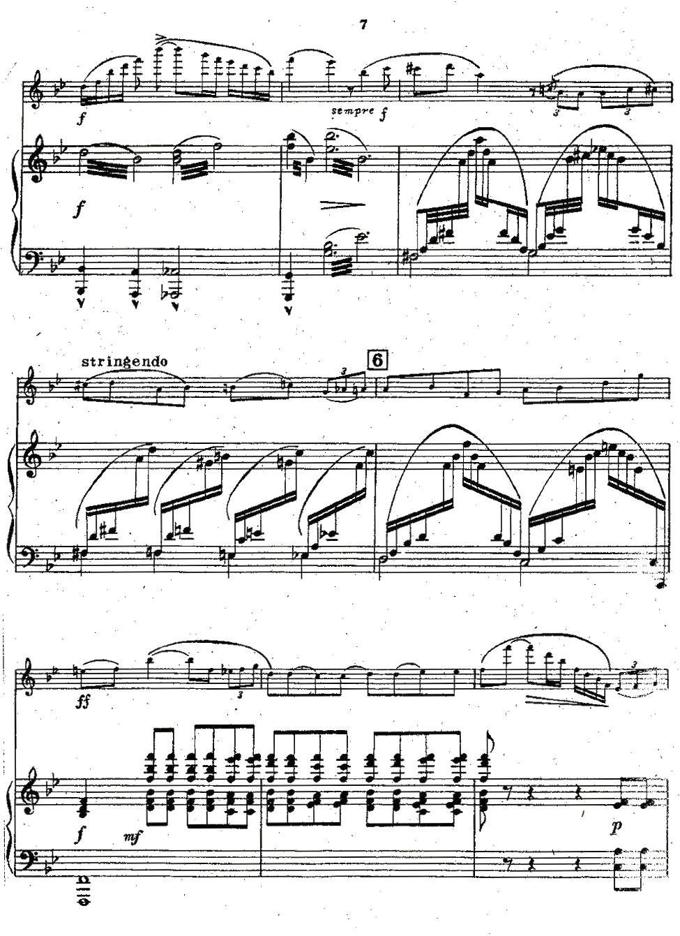 Chaminade Flute Concertino（莎米纳德长笛协奏曲）其它曲谱（图6）