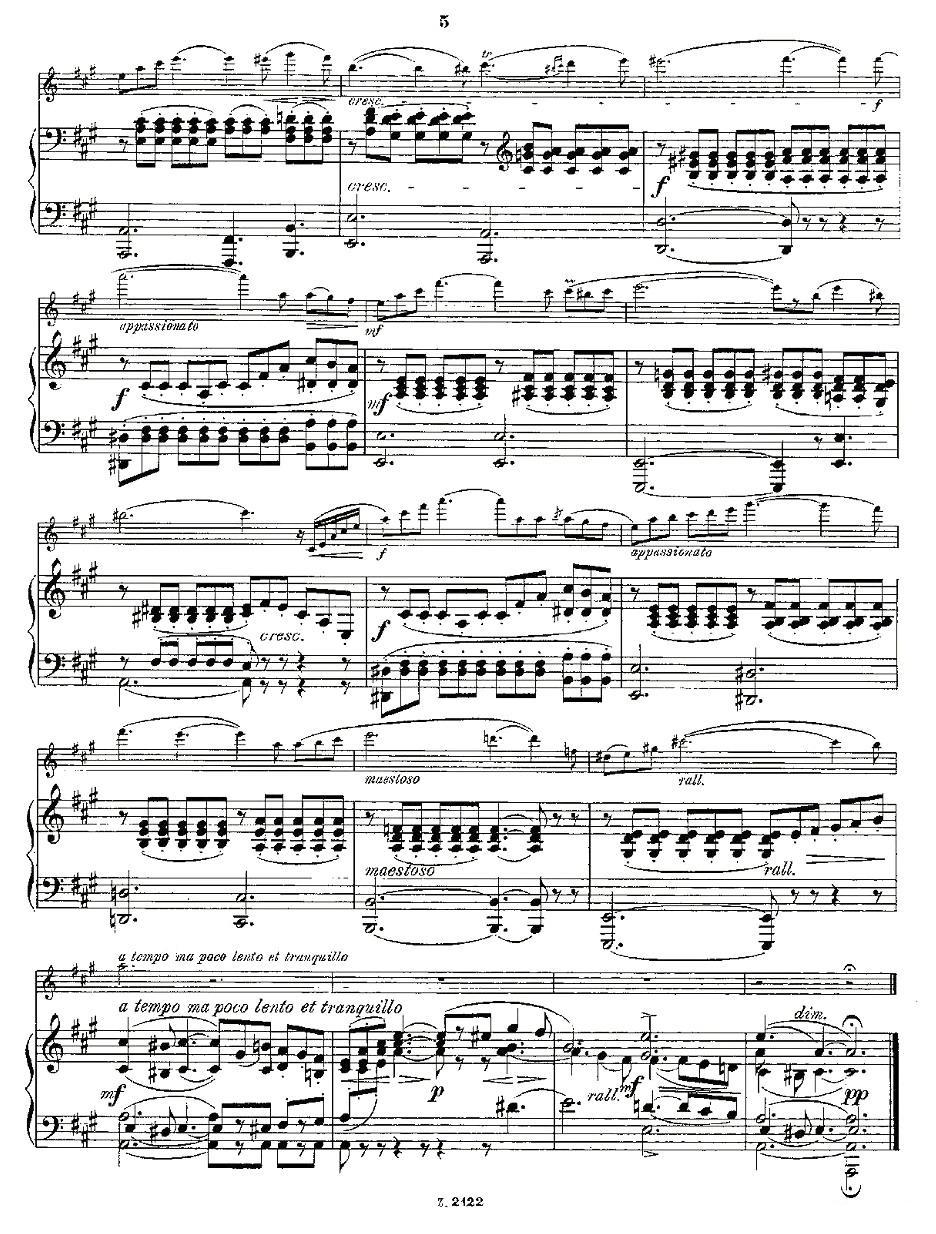 Wiedersehen.Op.46（长笛+钢琴伴奏）其它曲谱（图5）