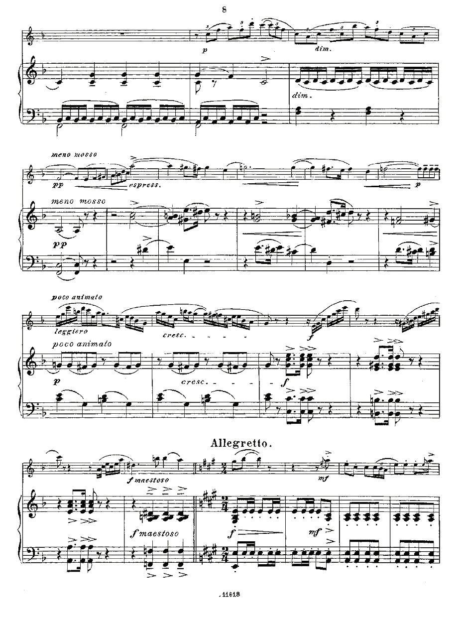 Opern-Transcriptionen.Op.45-3（长笛+钢琴伴奏）其它曲谱（图8）