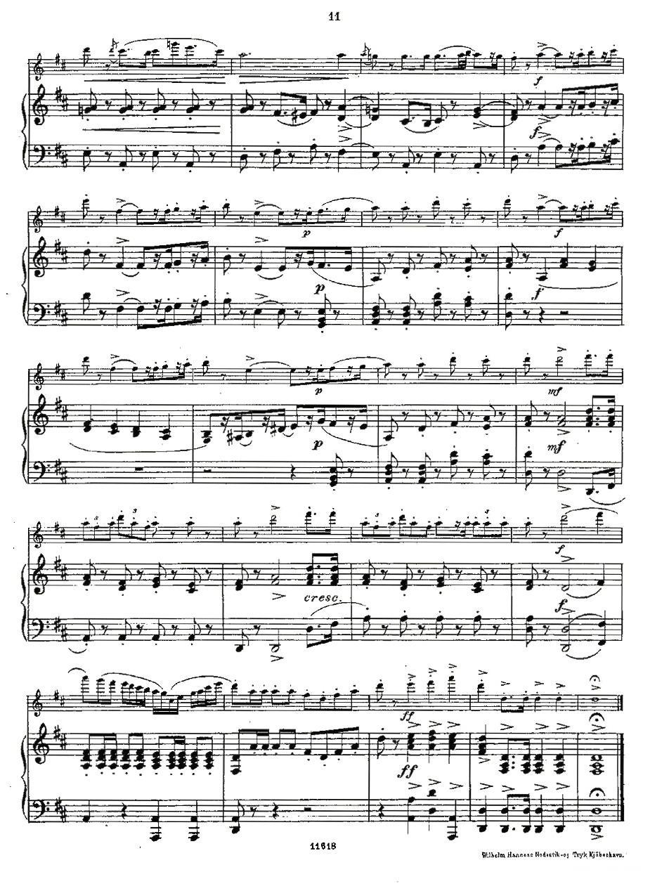 Opern-Transcriptionen.Op.45-3（长笛+钢琴伴奏）其它曲谱（图11）
