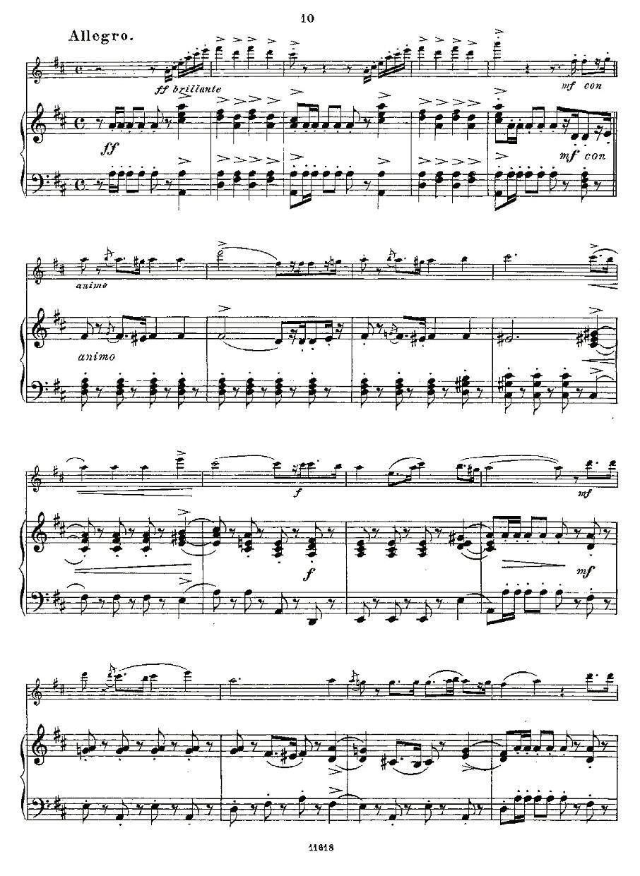 Opern-Transcriptionen.Op.45-3（长笛+钢琴伴奏）其它曲谱（图10）