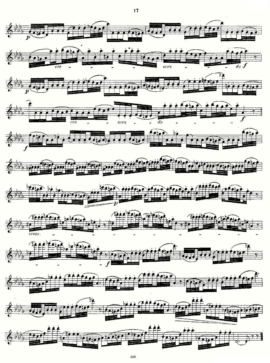 Andersen etude op30 之13—24（练习曲作品30号）其它曲谱（图5）