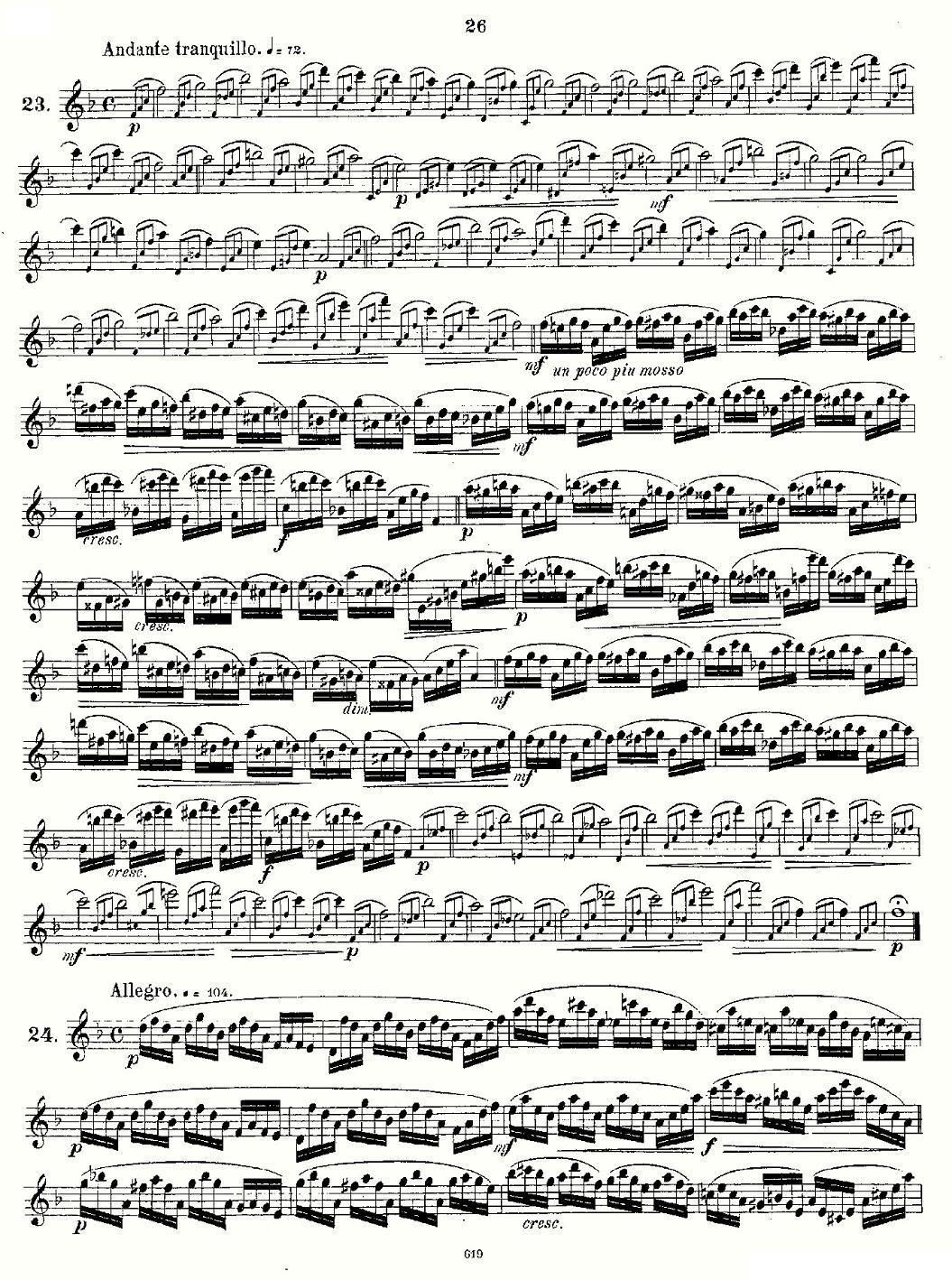 Andersen etude op30 之13—24（练习曲作品30号）其它曲谱（图14）