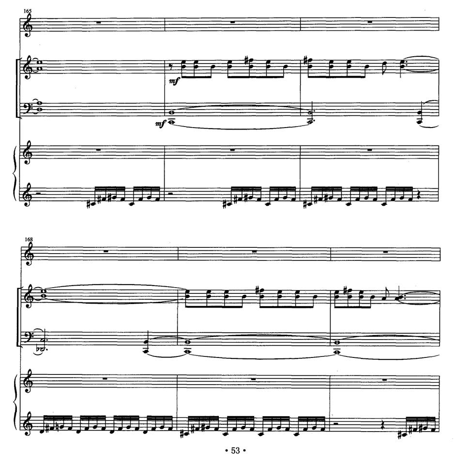 四重奏 op．41（为小提琴、大提琴、单簧管与钢琴而作）其它曲谱（图30）