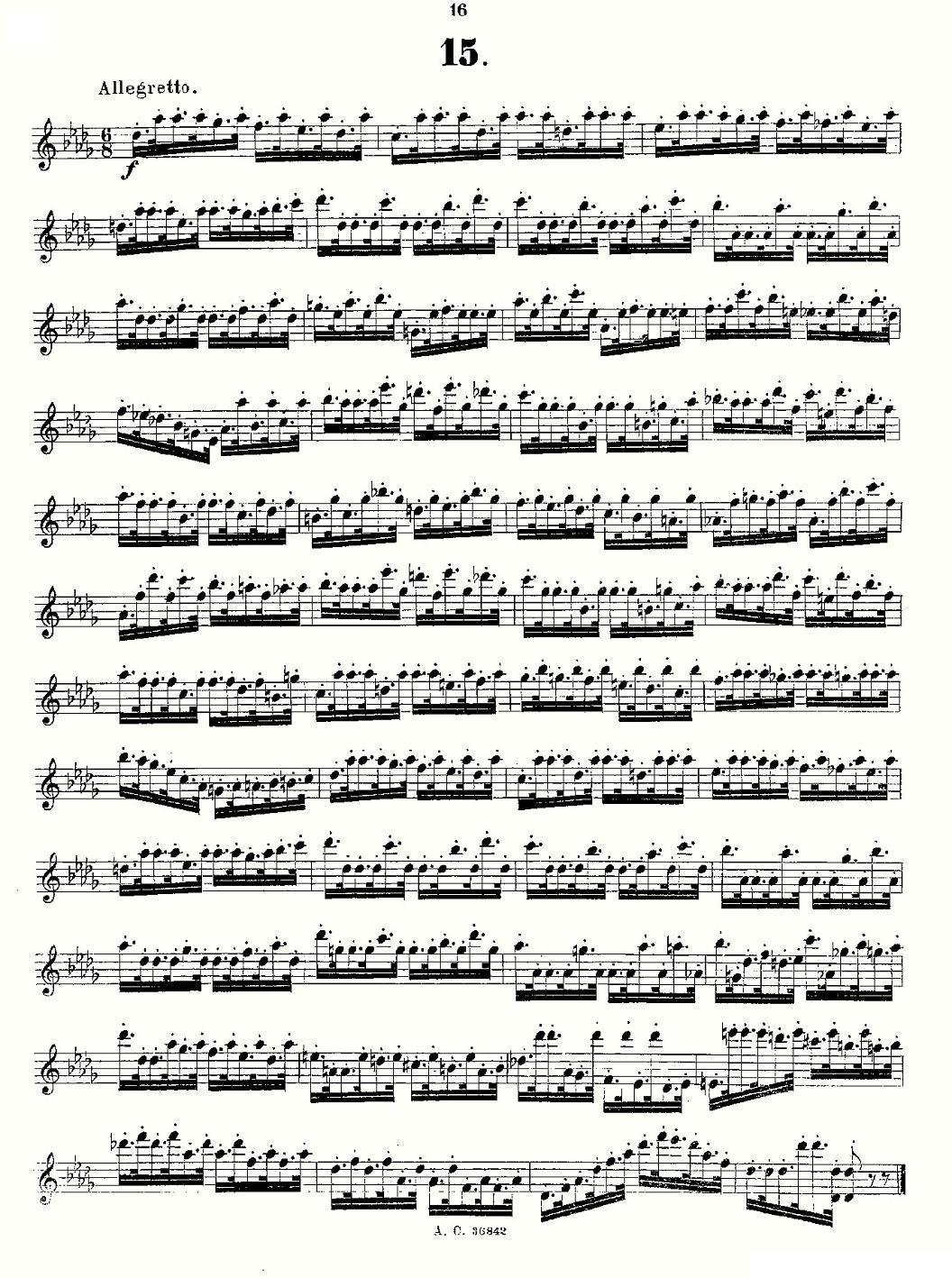24首长笛练习曲 Op.21 之13—24其它曲谱（图4）