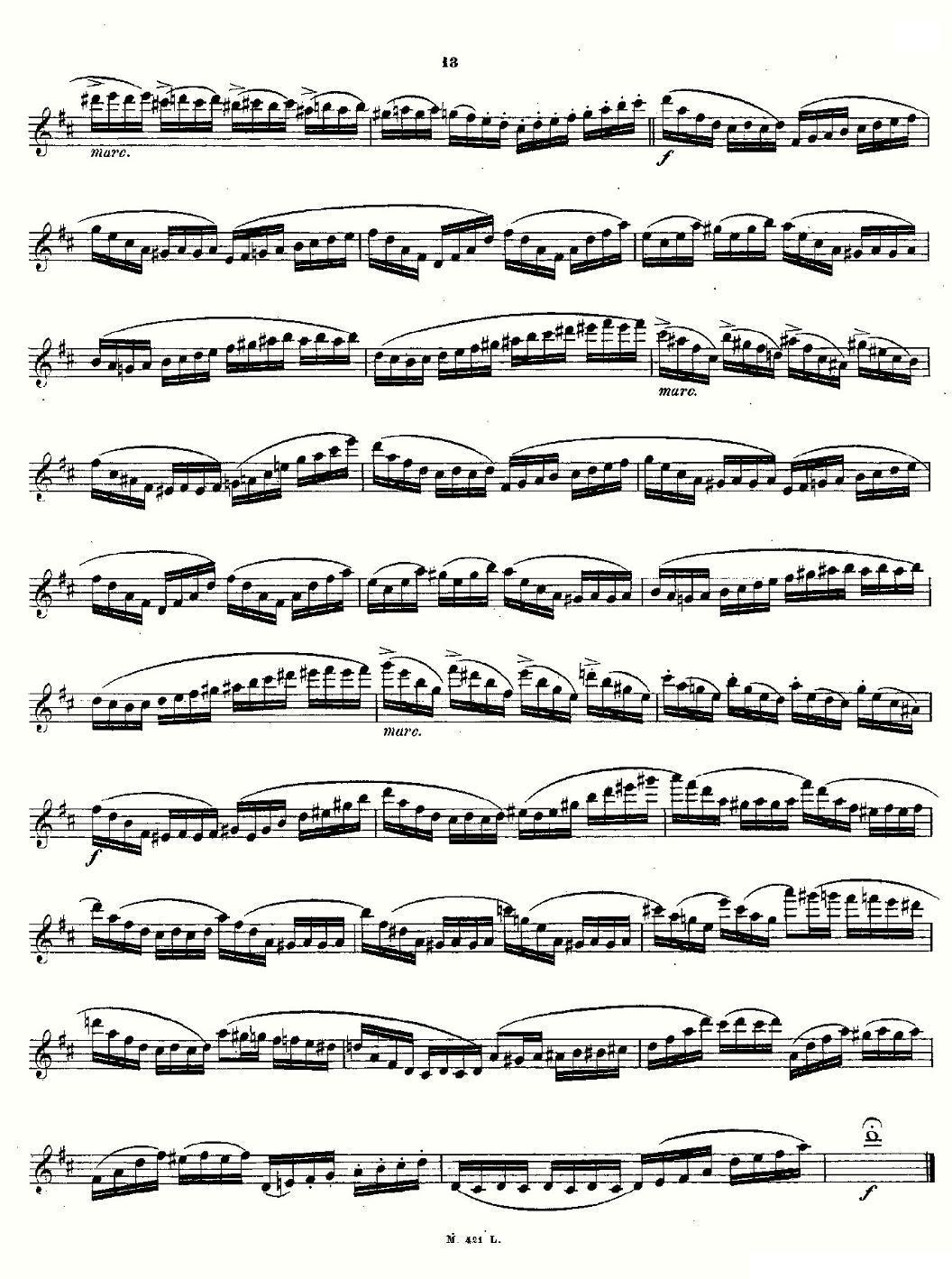 24首长笛练习曲 Op.15 之1—5其它曲谱（图13）