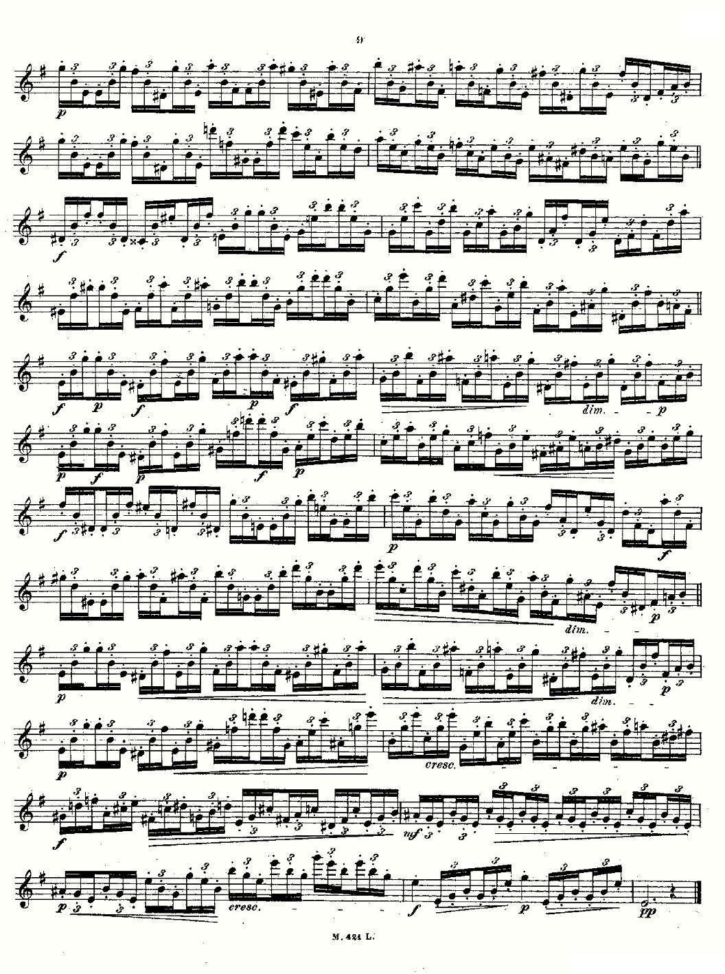 24首长笛练习曲 Op.15 之1—5其它曲谱（图9）