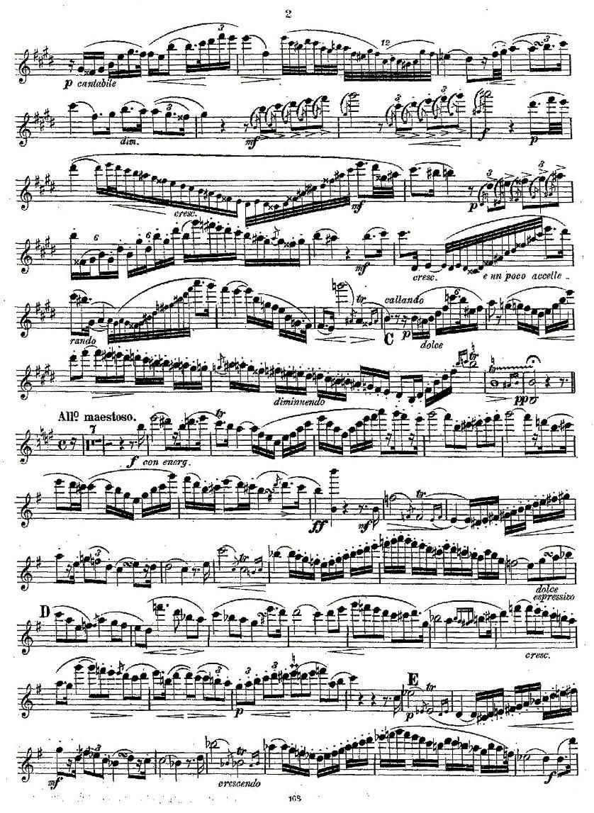 Concertstück . Op. 3. - flute part only其它曲谱（图2）