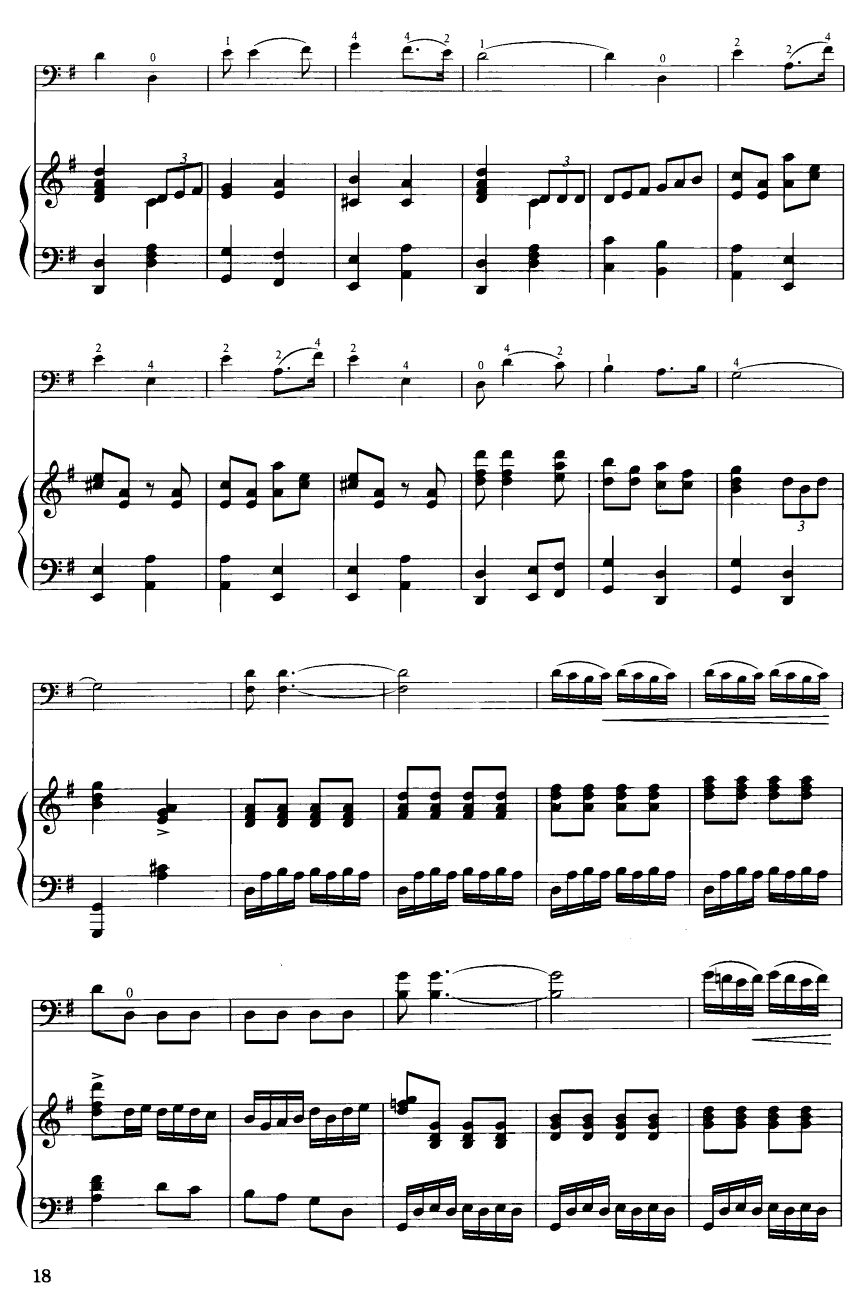 我爱我的战马（大提琴谱）2其它曲谱（图1）