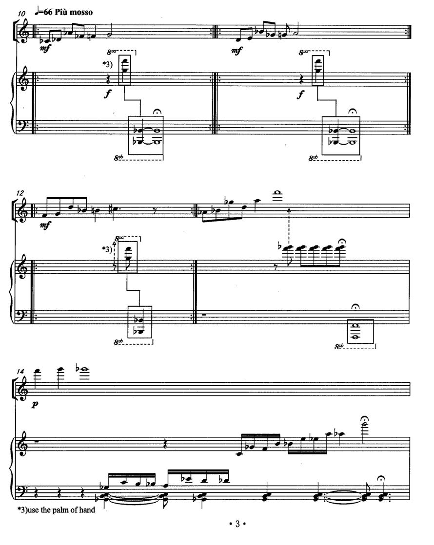 瞬间（单簧管+钢琴）其它曲谱（图2）
