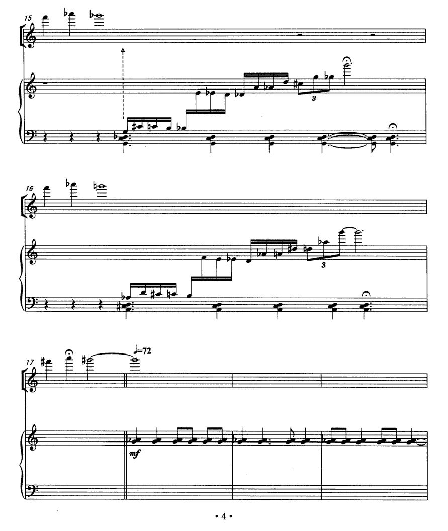 瞬间（单簧管+钢琴）其它曲谱（图3）