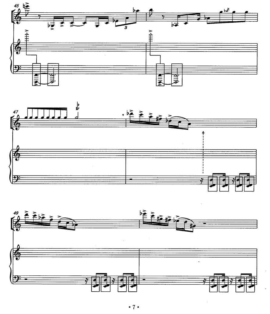 瞬间（单簧管+钢琴）其它曲谱（图6）