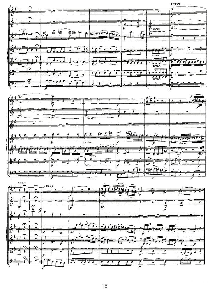 Concerto in D for Flute, K.314（D大调长笛协奏曲）其它曲谱（图15）