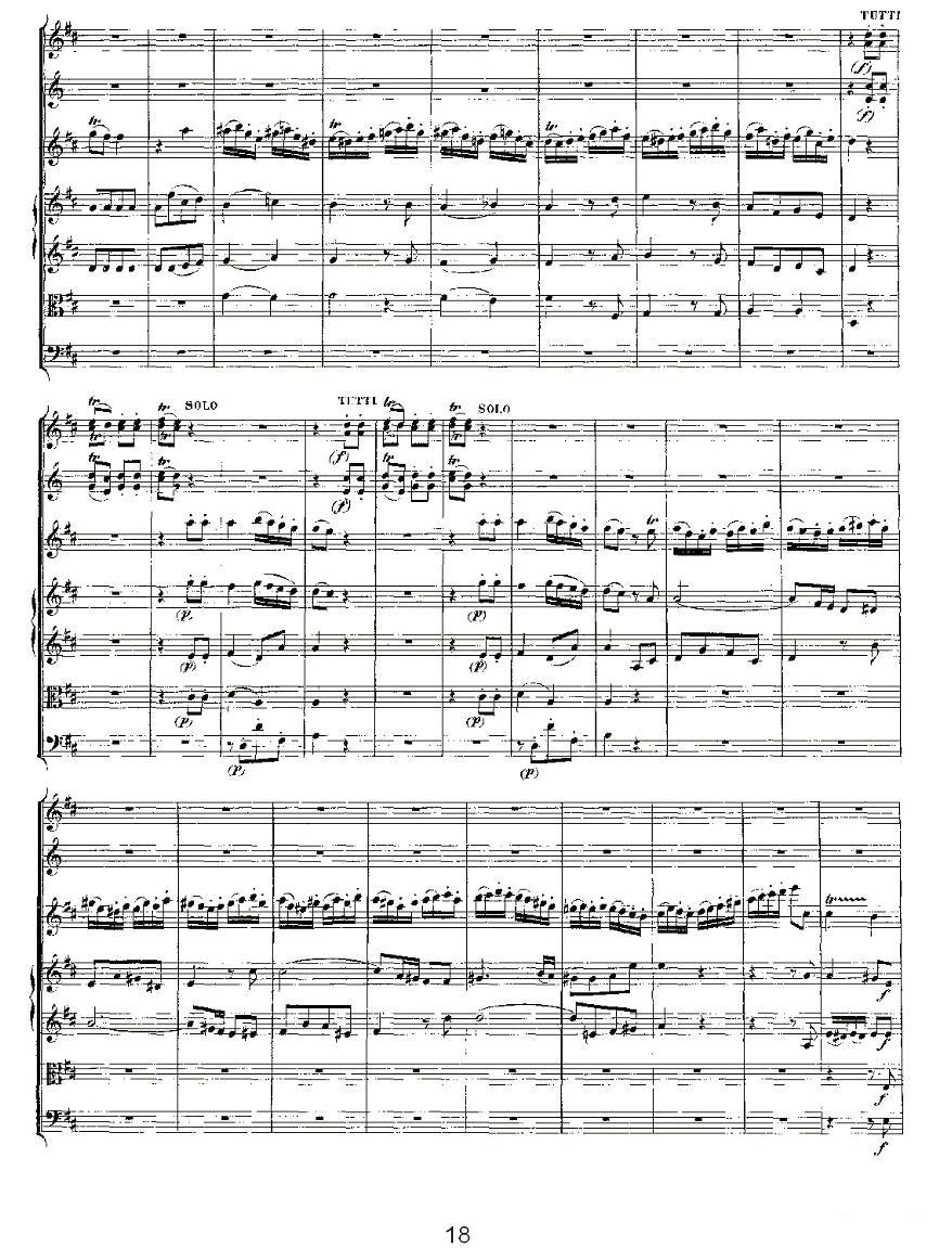 Concerto in D for Flute, K.314（D大调长笛协奏曲）其它曲谱（图18）