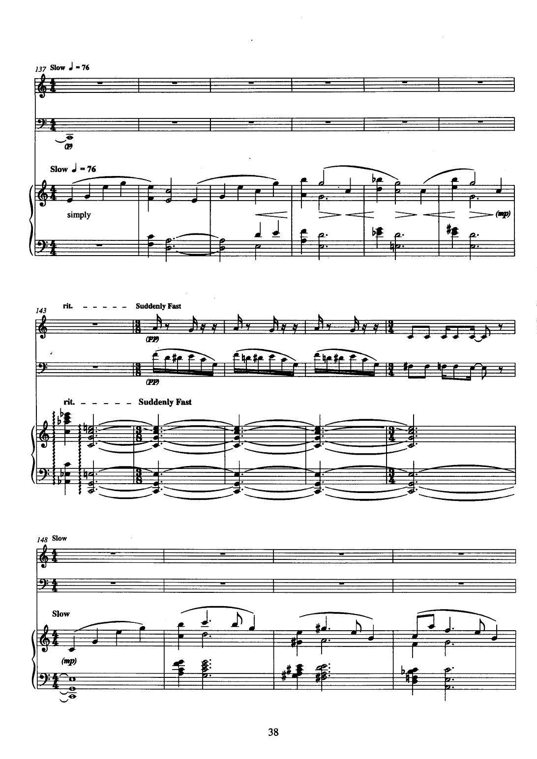 巴松双簧管与钢琴三重奏（3）（总谱）其它曲谱（图10）