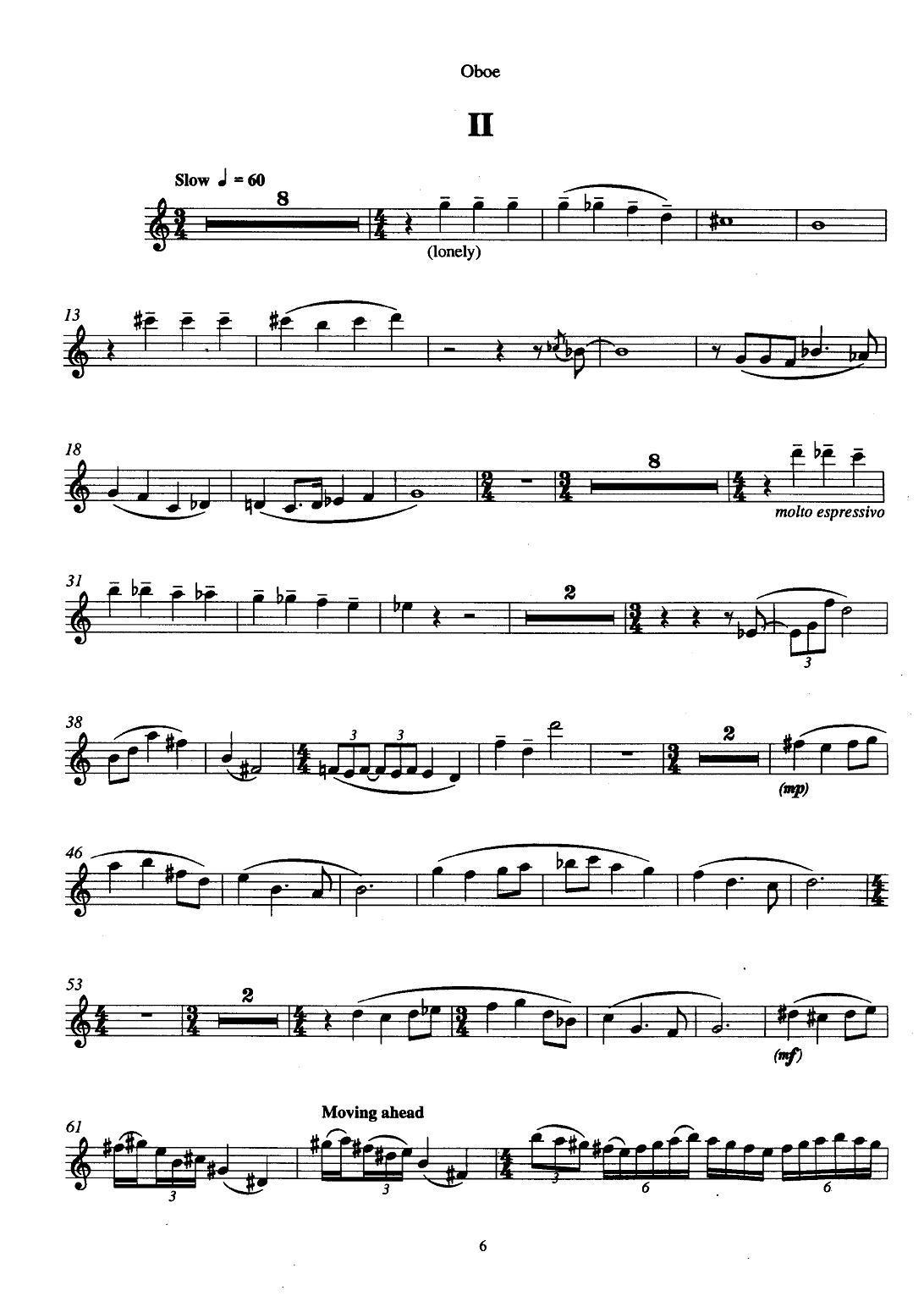 巴松双簧管与钢琴三重奏（2）（双簧管分谱）其它曲谱（图1）