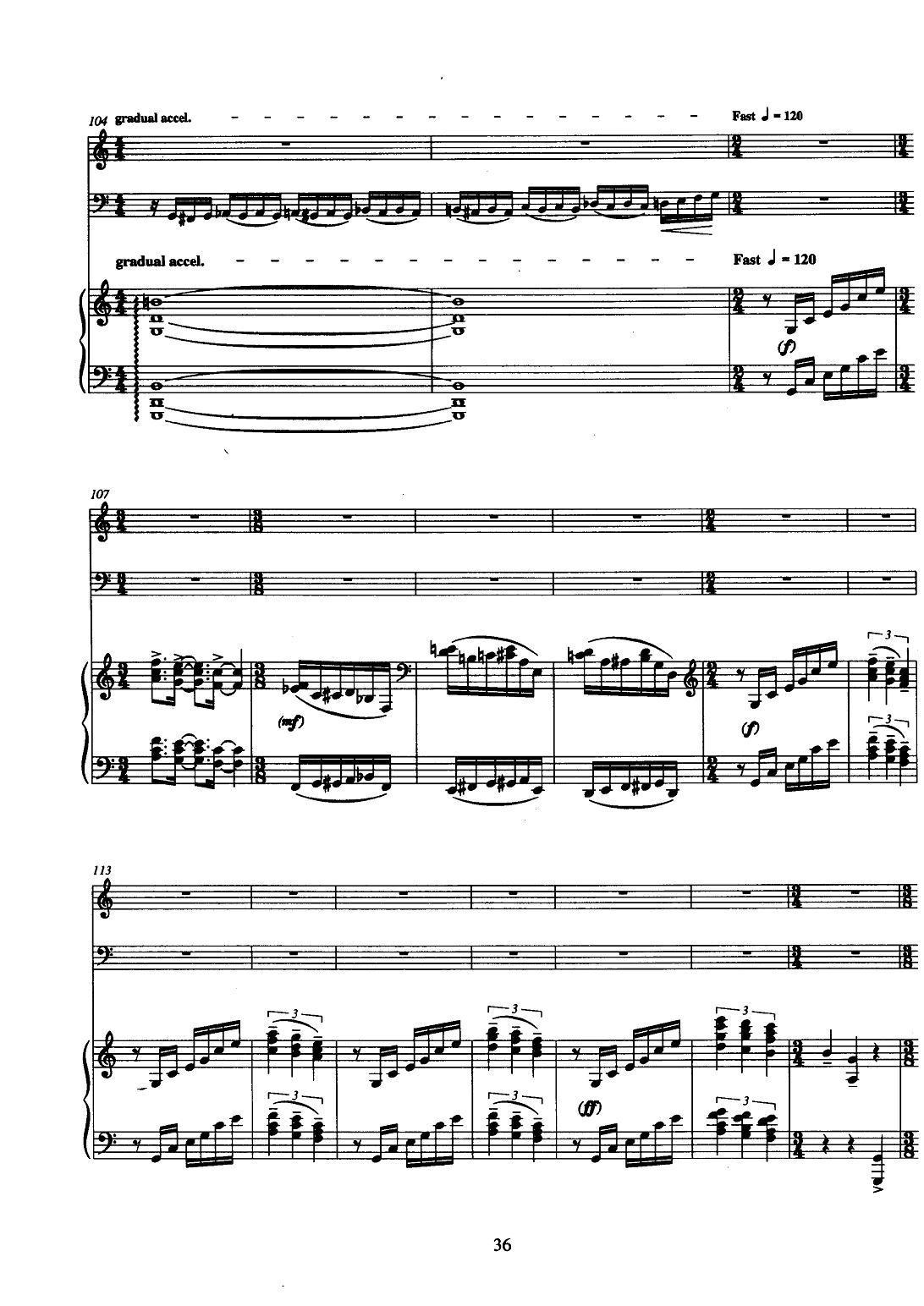巴松双簧管与钢琴三重奏（3）（总谱）其它曲谱（图8）