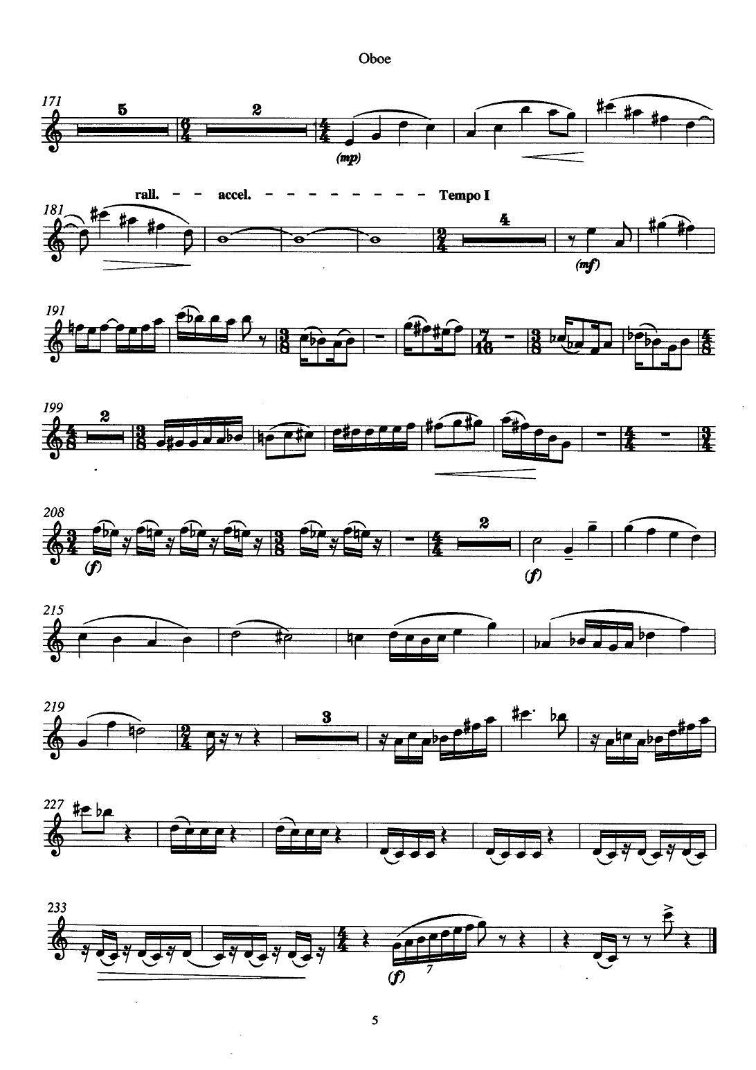 巴松双簧管与钢琴三重奏（1）（双簧管分谱）其它曲谱（图4）