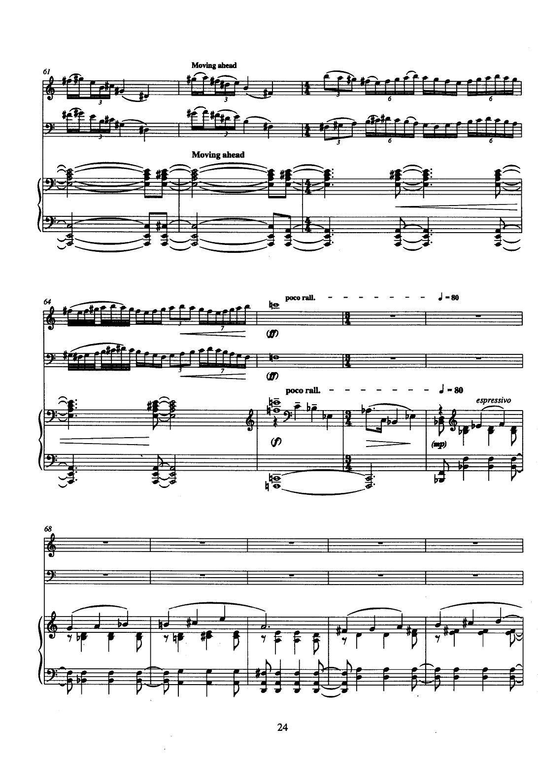 巴松双簧管与钢琴三重奏（2）（总谱）其它曲谱（图5）