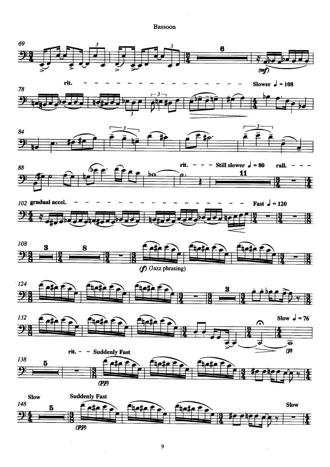 巴松双簧管与钢琴三重奏（3）（巴松分谱）其它曲谱（图2）