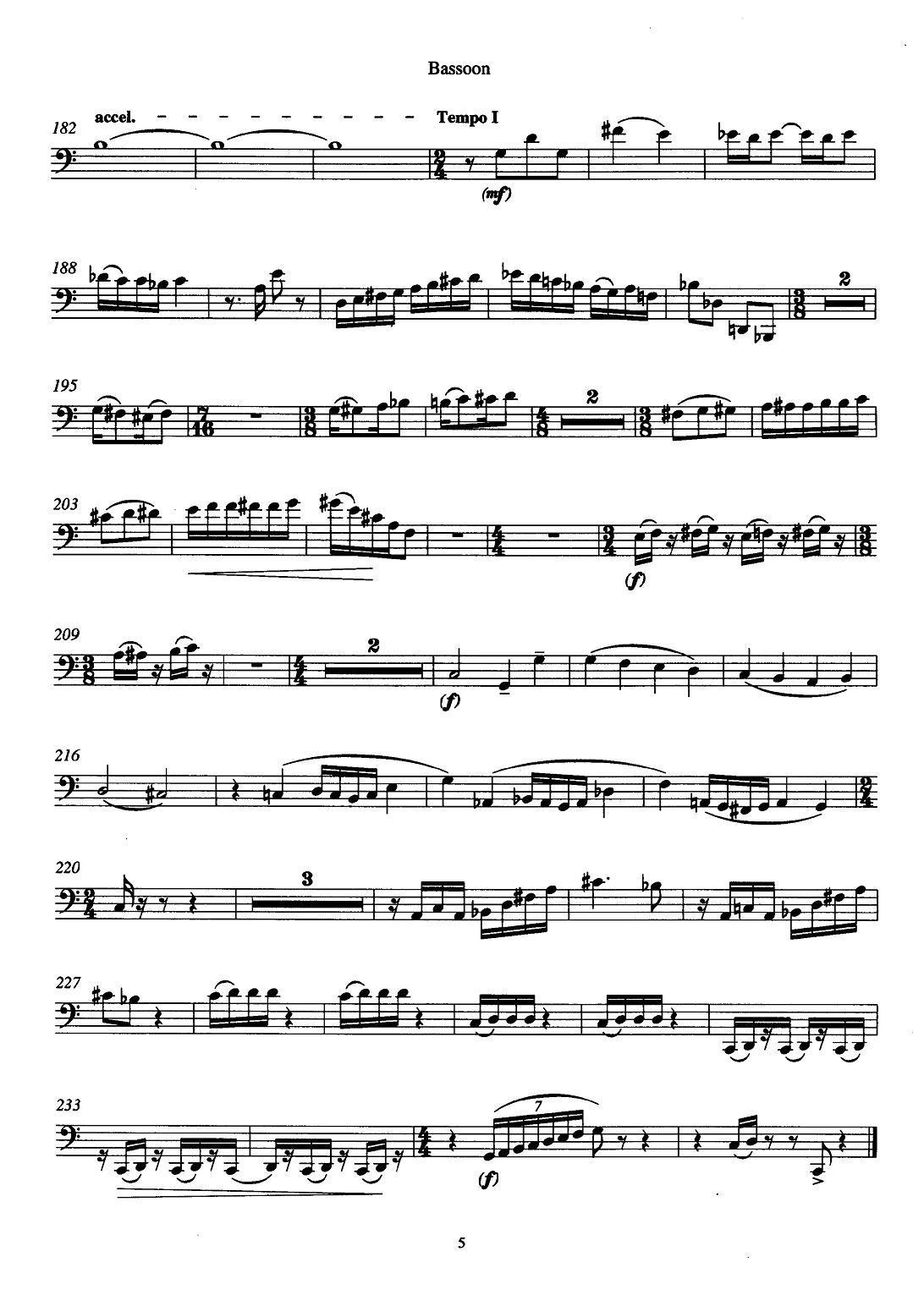巴松双簧管与钢琴三重奏（1）（巴松分谱）其它曲谱（图4）