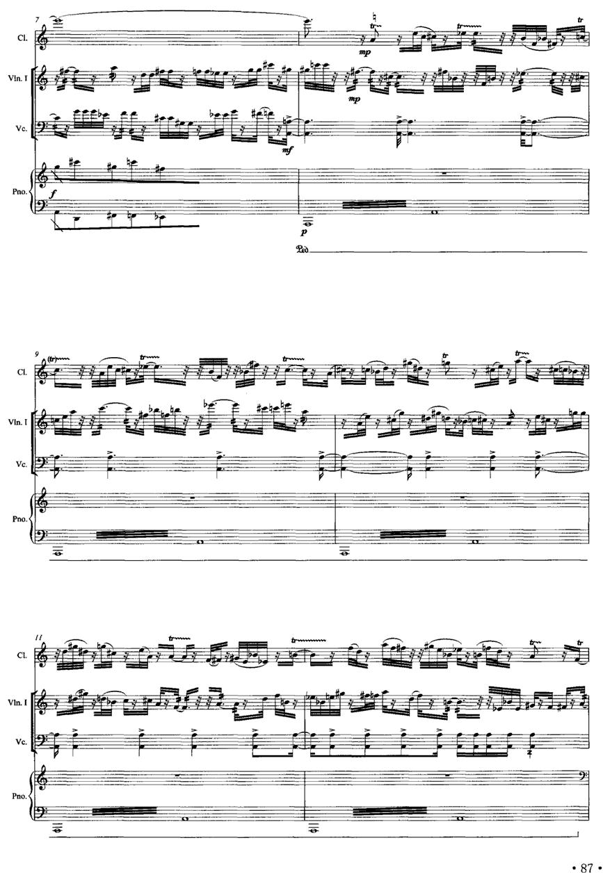 地球村的迷惑（单簧管+弦乐+钢琴）其它曲谱（图2）