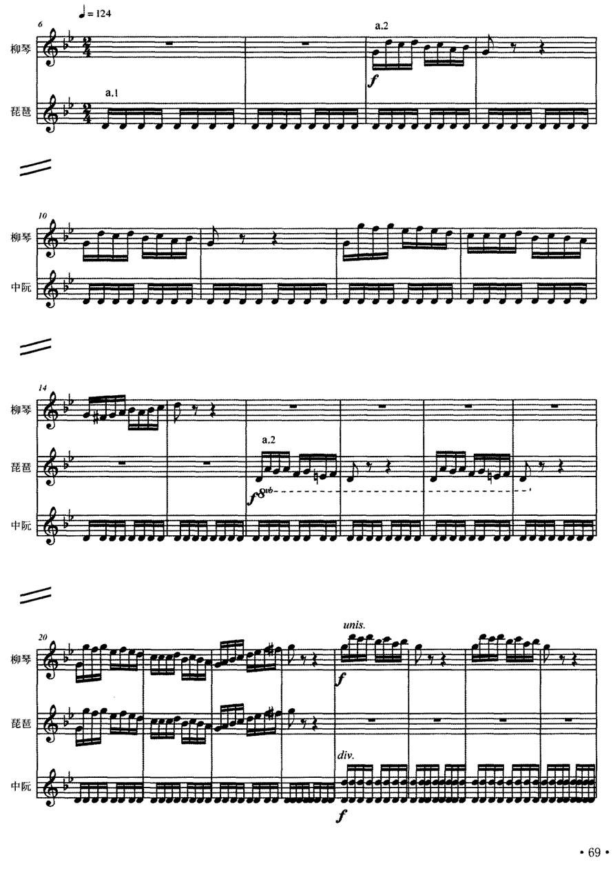 春之舞（弹拨乐合奏）其它曲谱（图2）