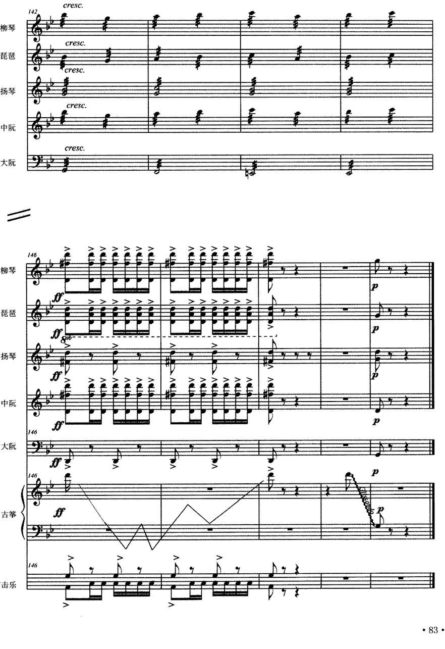 春之舞（弹拨乐合奏）其它曲谱（图16）