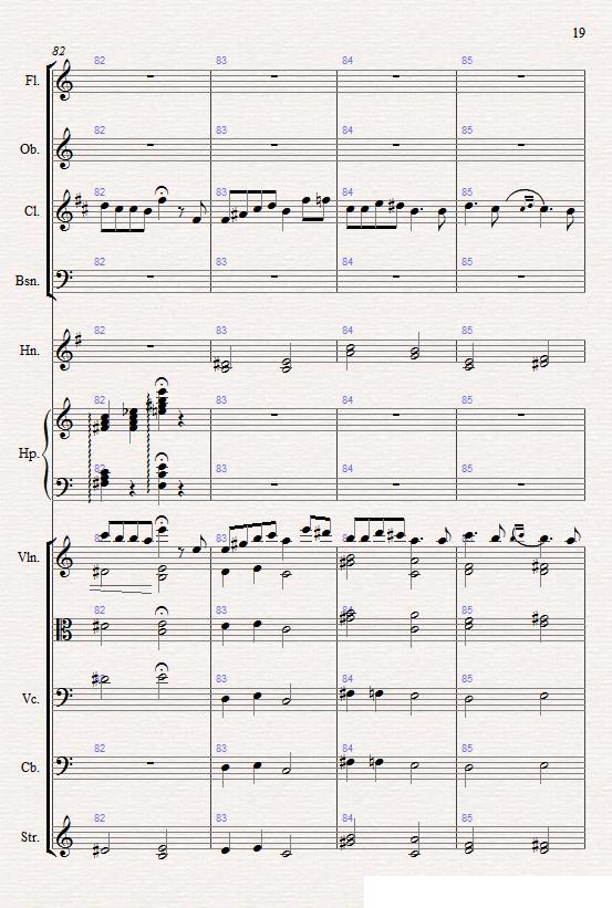 苏尔维格之歌（管弦乐总谱）其它曲谱（图19）