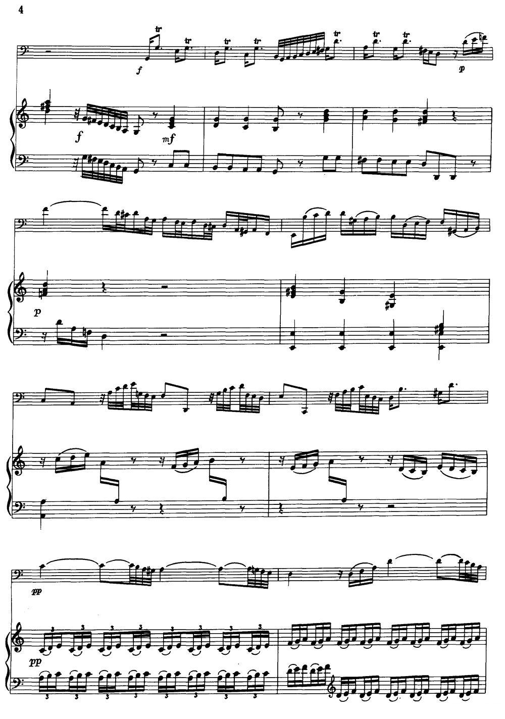 C大调协奏曲（大管+钢琴伴奏）其它曲谱（图4）