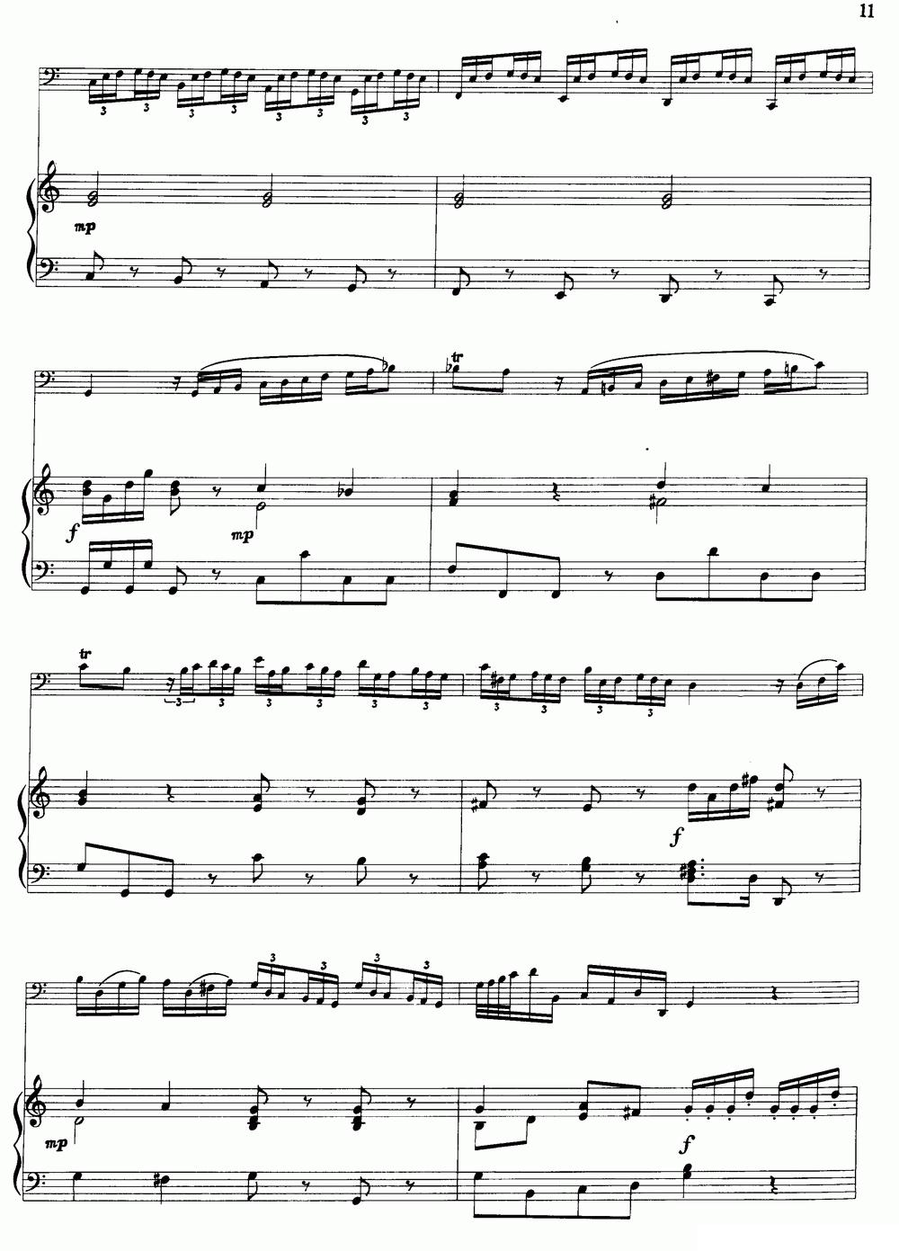 C大调协奏曲（大管+钢琴伴奏）其它曲谱（图11）
